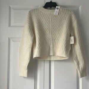 Abercrombie cream sweater